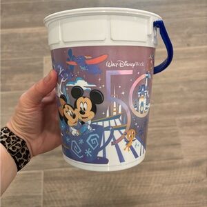2021 Walt Disney World Parks 50th Anniversary Popcorn Bucket Mickey Minnie Pluto